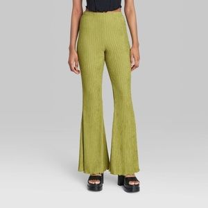 Wild Fable Green High Waist Pants